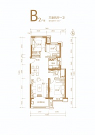 优活新天地3室2厅1卫