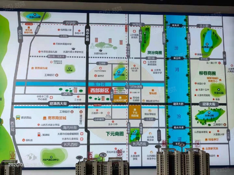 恒盛豪庭区位图