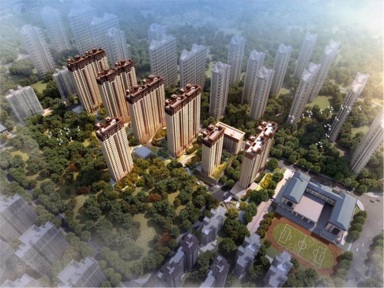 高尚领域行政公馆效果图