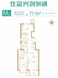 住总兴创如遇2室2厅2卫