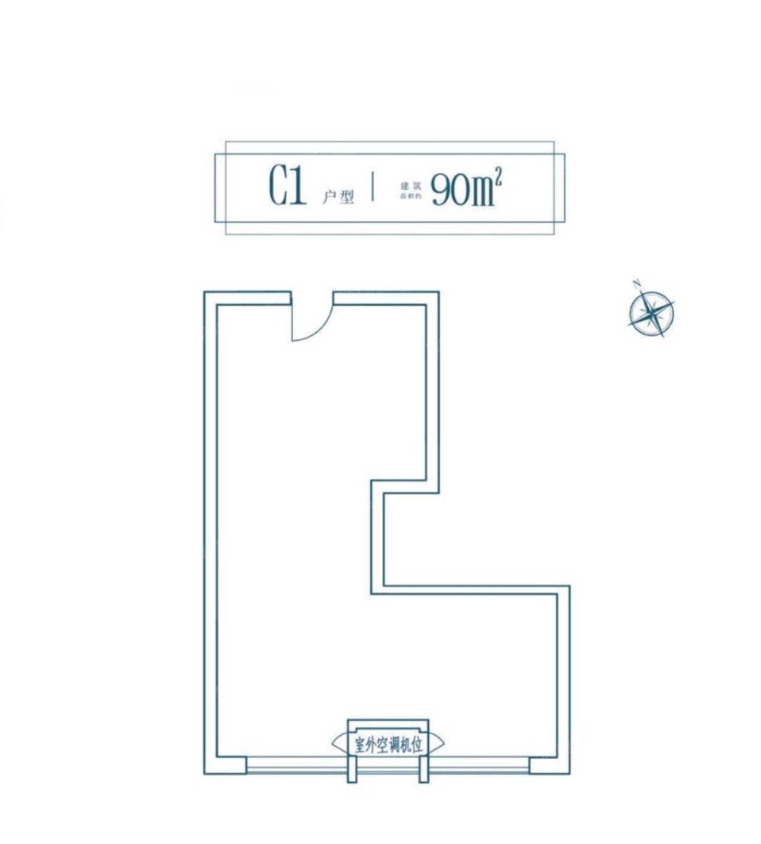 滨海合生君景湾1室