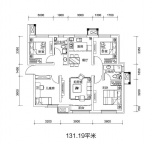 4室2厅2卫户型图