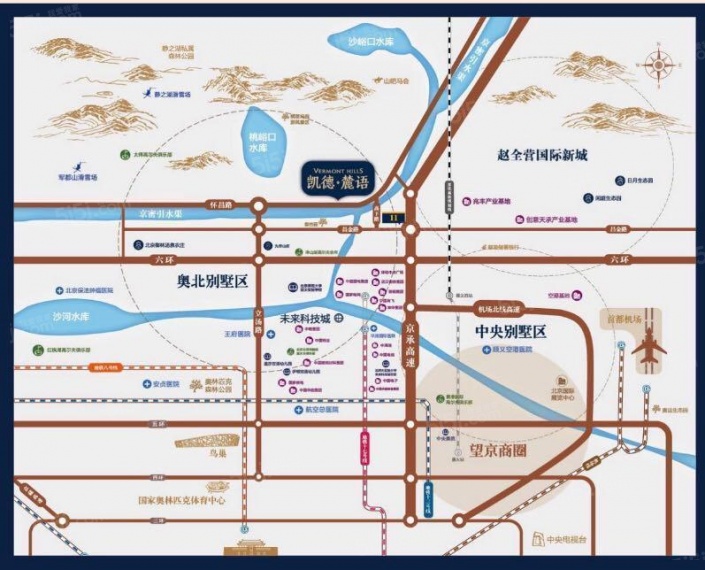 凯德麓语区位图