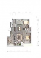 奉发宝龙广场3室2厅2卫