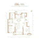 3室2厅2卫户型图