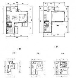 3室2厅2卫户型图