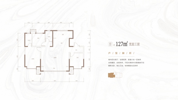 3室2厅2卫户型详情