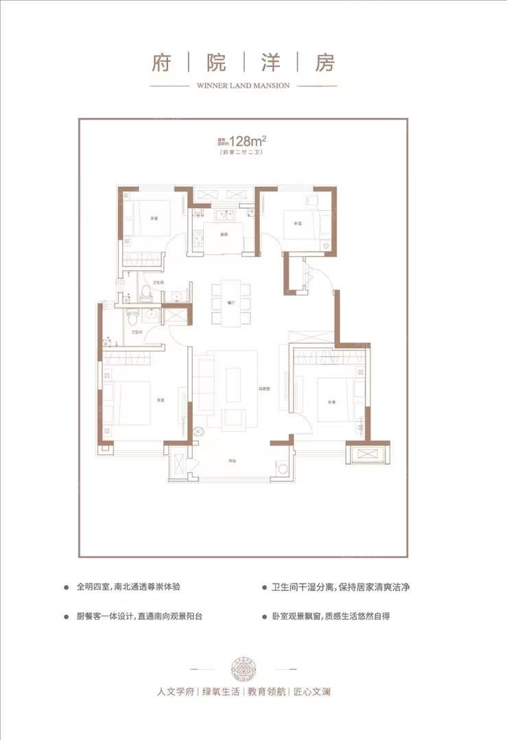 阳光城文澜府4室2厅2卫