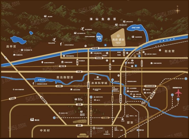 凯德麓语区位图