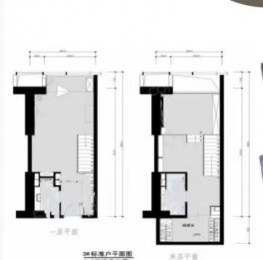 1室1厅1卫户型图