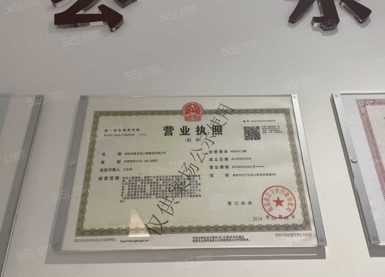 汤山温泉康养小镇开发商营业执照