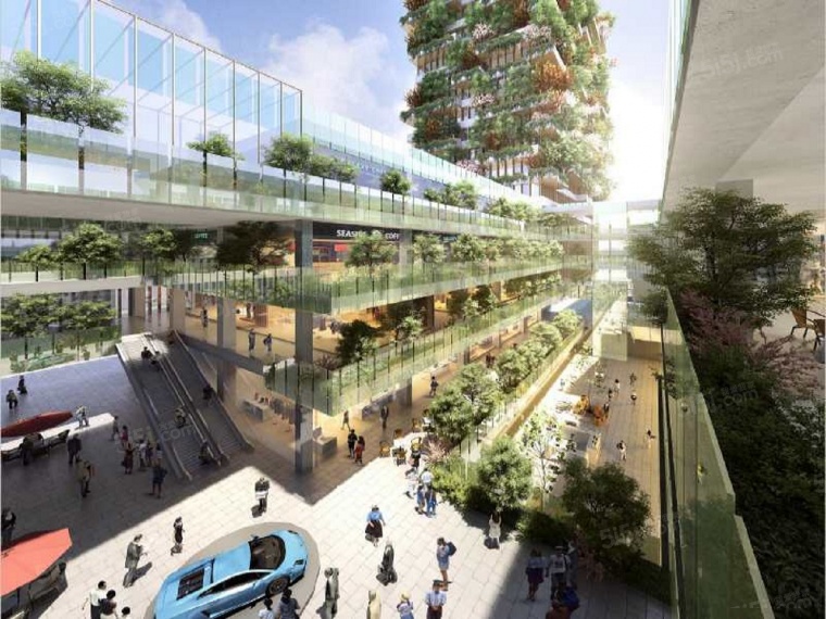 明发财富中心效果图