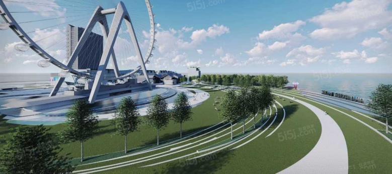 华侨城欢乐滨江广场配套图