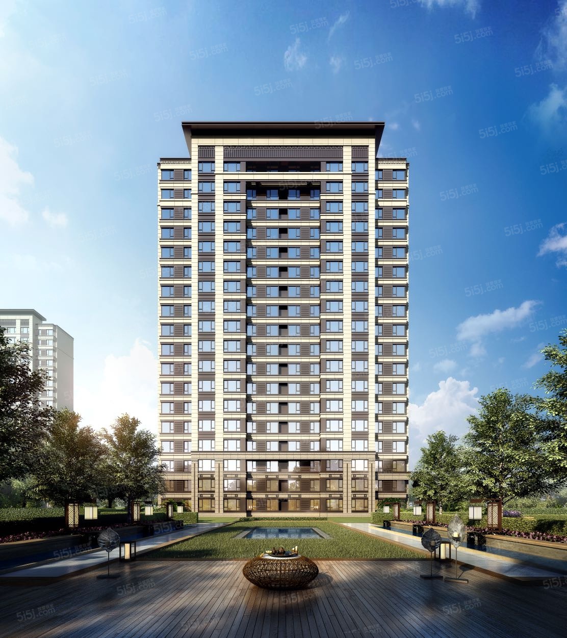 江宁孔雀城紫樾澜庭效果图