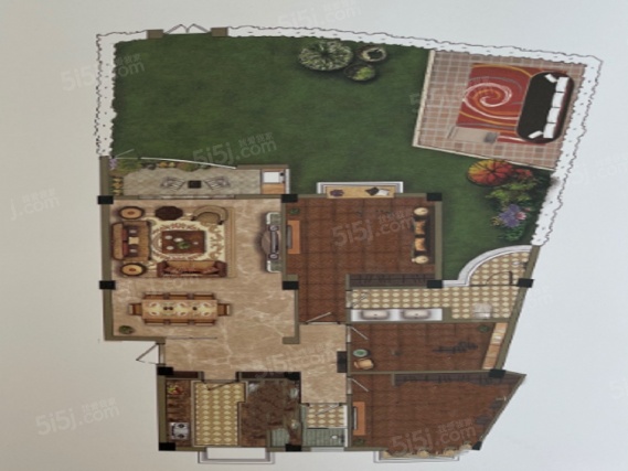 3室2厅2卫户型详情