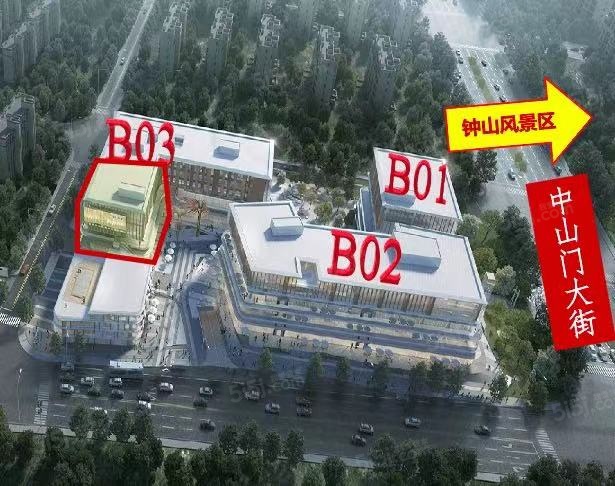 龙湖紫金原著商铺实景图