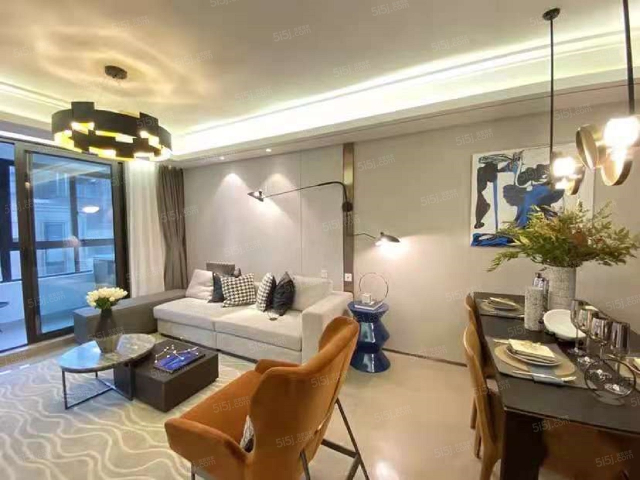 金地保利悦风华样板间