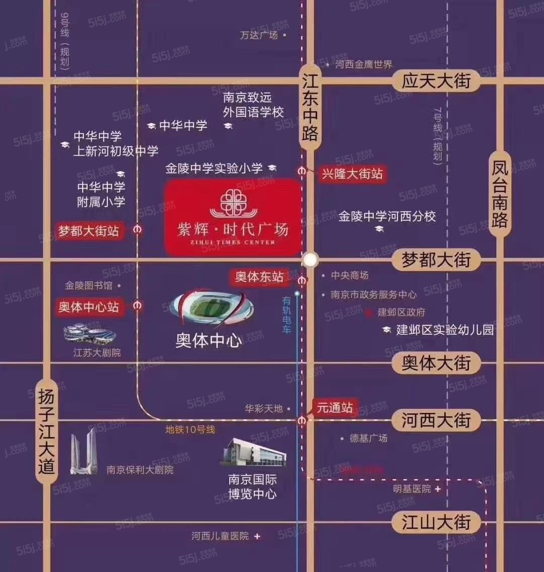 紫辉时代广场区位图