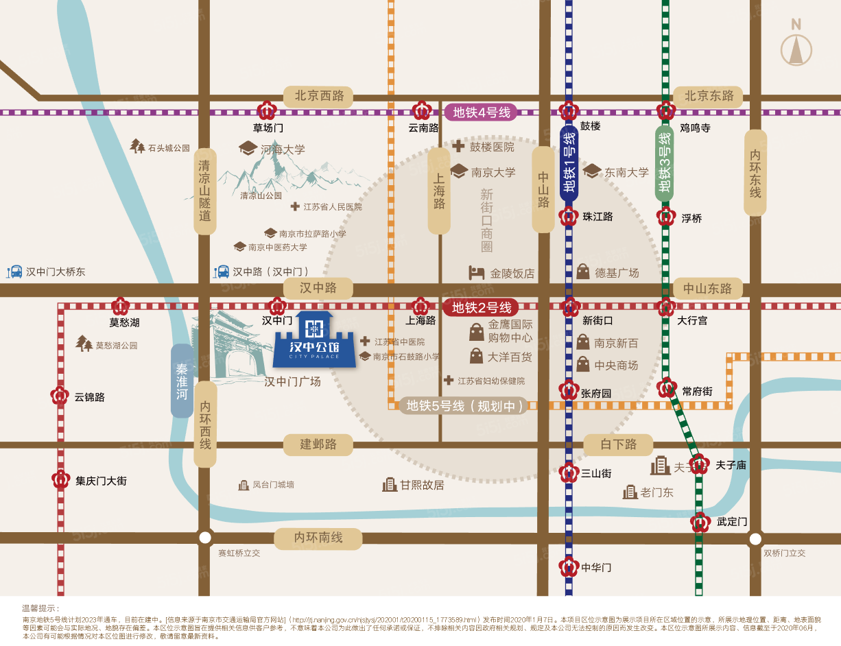 汉中公馆区位图