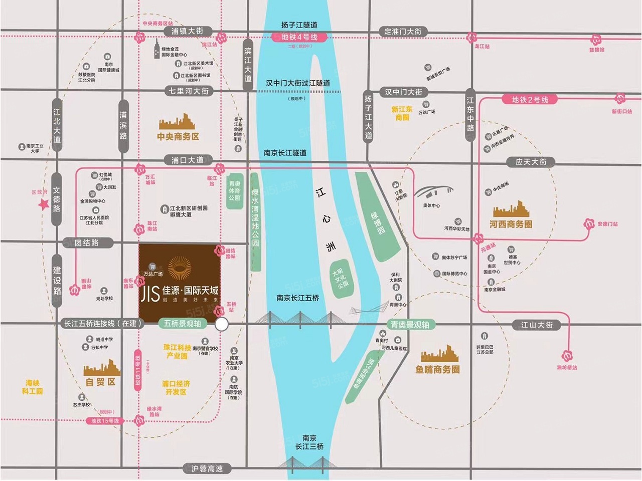 佳源国际天域区位图