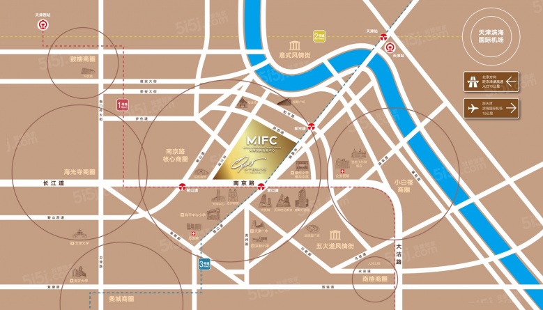 和平翰林公馆区位图