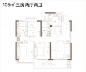 江悦润府3室2厅2卫