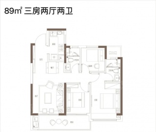 江悦润府3室2厅2卫