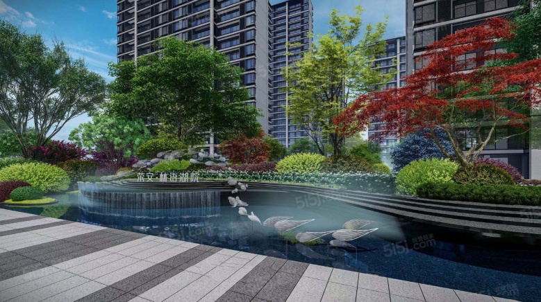荣安·林语湖院效果图
