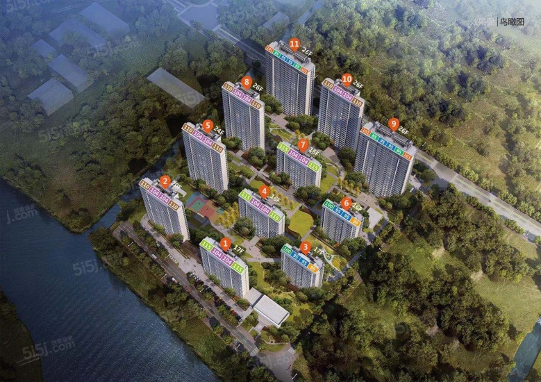 荣安·林语湖院沙盘图