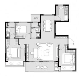 浅悦静庭3室2厅2卫