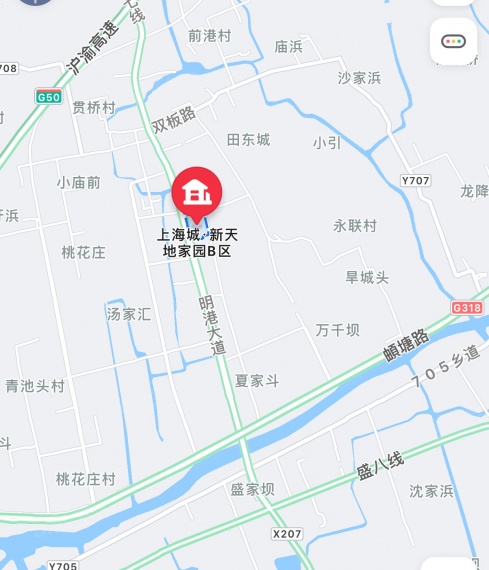 上海城新天地家园区位图