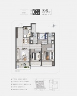 印象平江3室2厅2卫