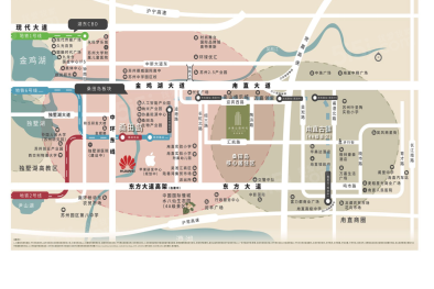 大境公园时代区位图