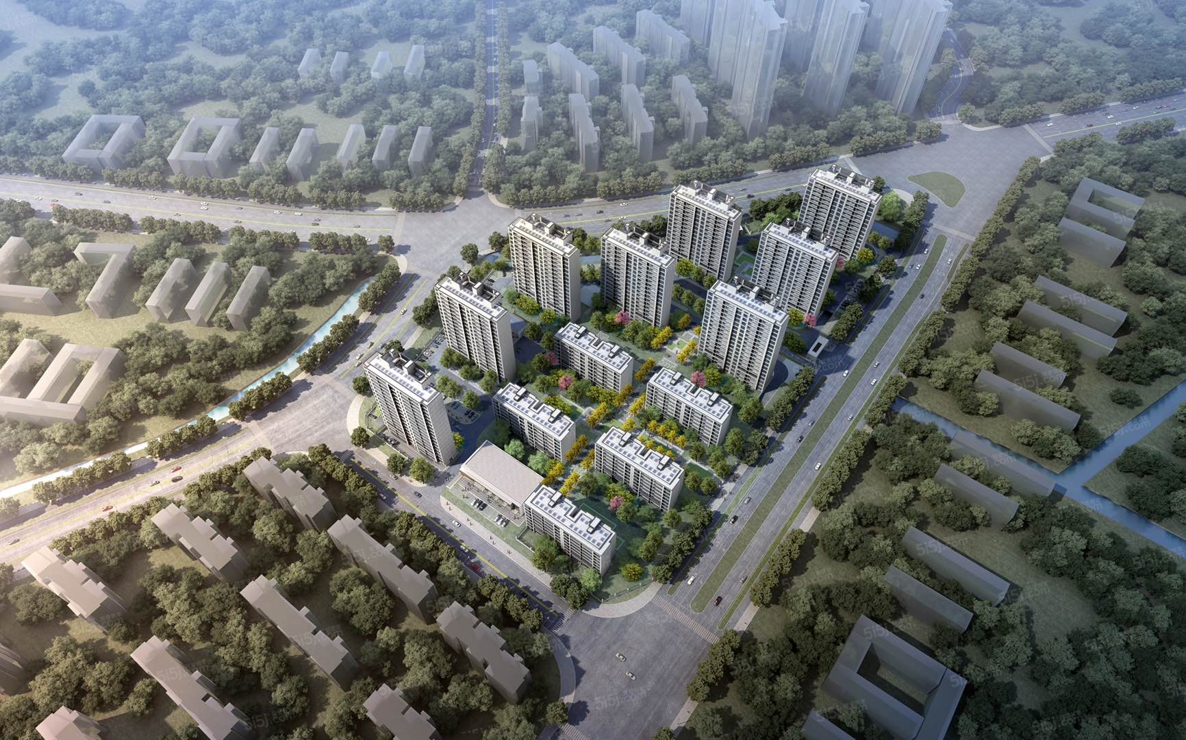 合景悦四季华庭效果图