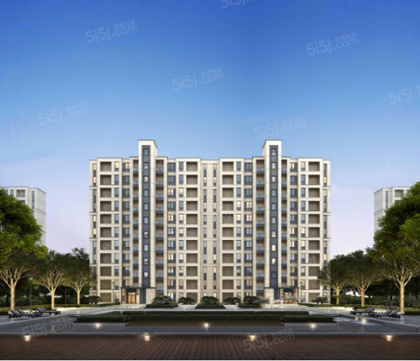 中建河风印月效果图