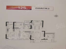 4室2厅2卫户型图