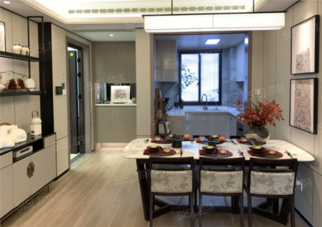 建发新城园玺样板间