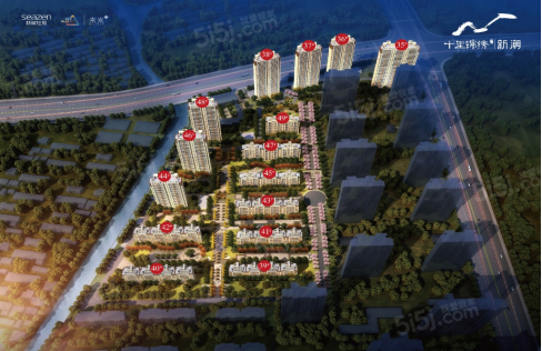 新城十里锦绣实景图