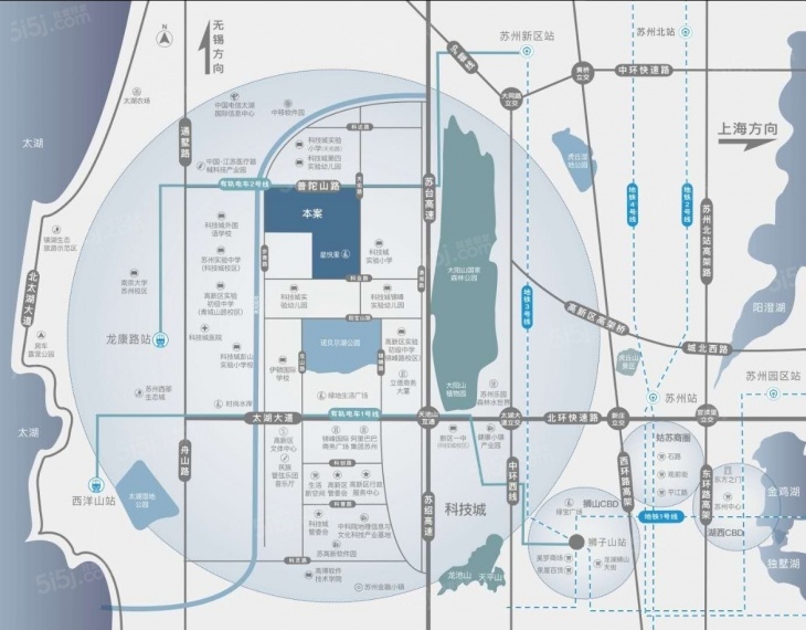 浅悦静庭区位图