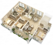 运河与岸4室2厅2卫