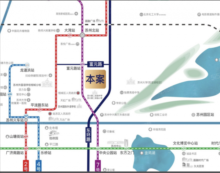 弘阳天境上辰区位图