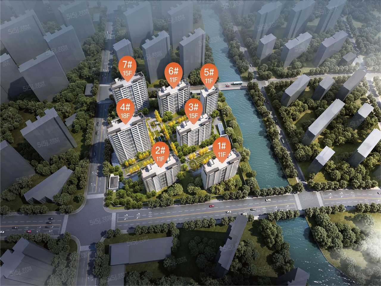 金地自在春晓花园效果图