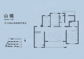 4室2厅2卫户型图