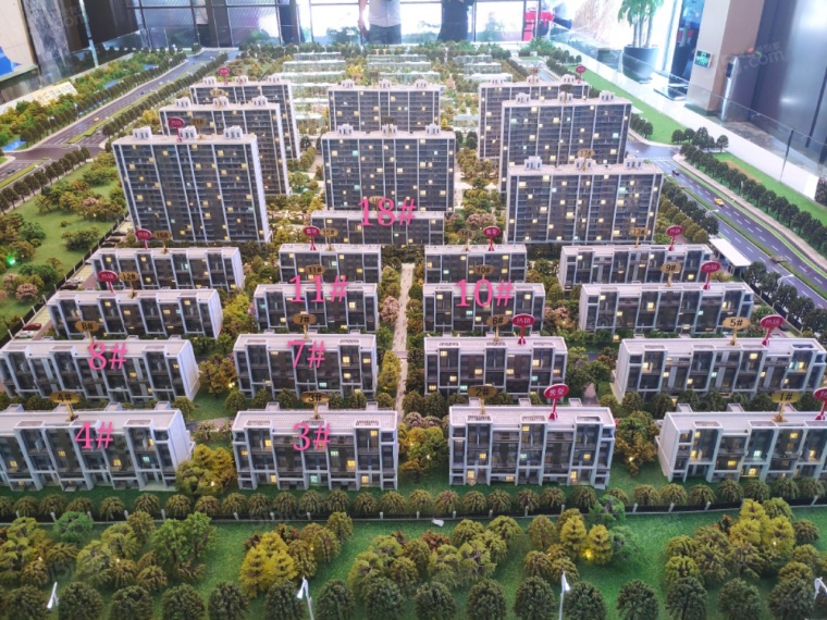 天房美瑜兰庭实景图