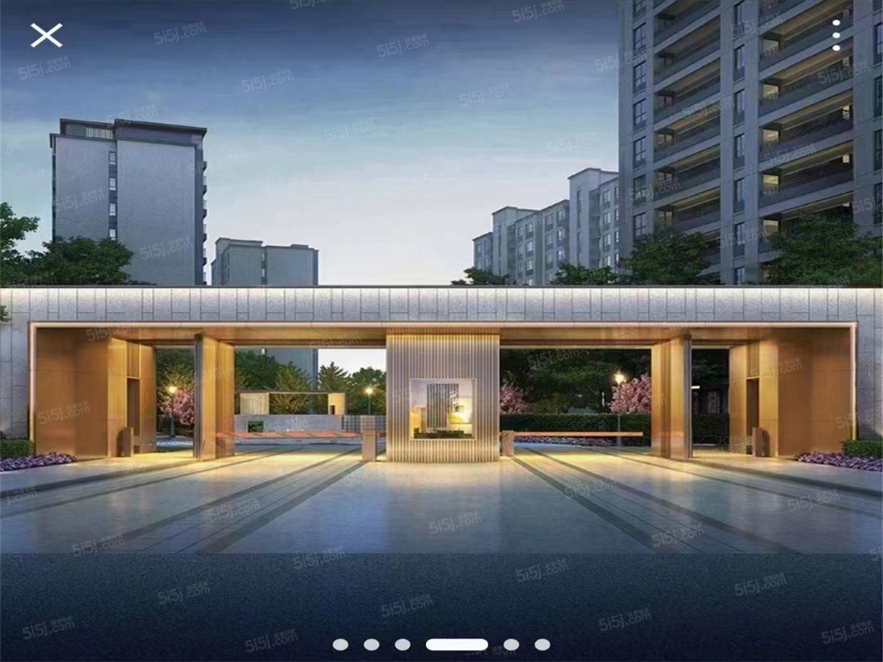 金地自在春晓花园效果图