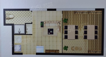 艺都公馆1室1厅1卫