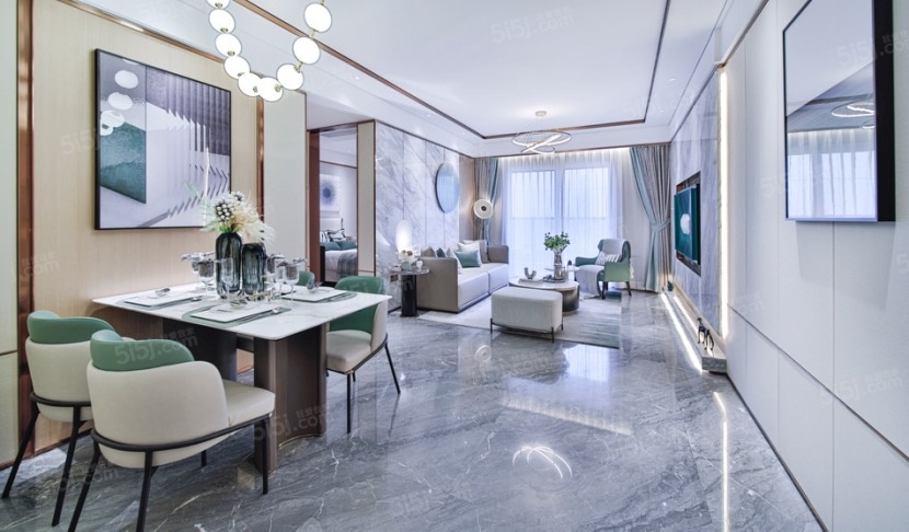 金科中梁浅棠水岸样板间