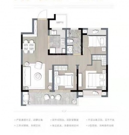 苏高新熙境云庭3室2厅1卫
