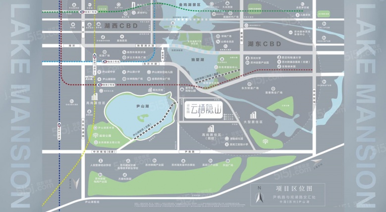 碧桂园云栖隐山区位图