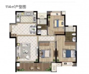 鲁能公馆3室2厅2卫